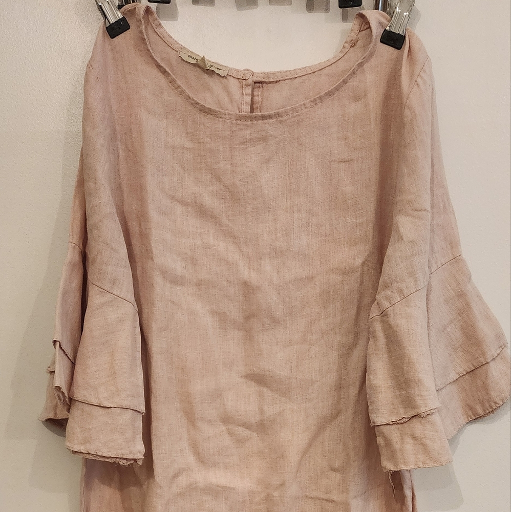 Francesca buttini linen dress